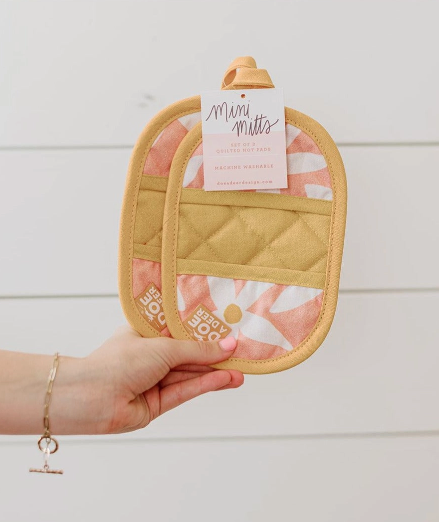 Floral Mini Mitts